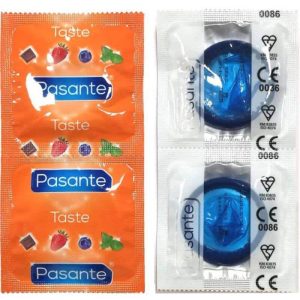 Pasante Condom Bag 144 Blueberry Flavour