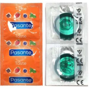 Pasante Mint Flavored Condom Pack