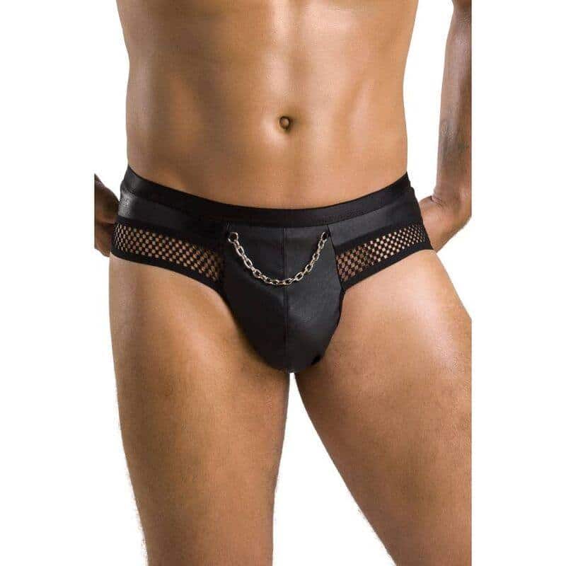 Passion 030 - Slips Abertos Tom Preto L/XL Passion 030 - Slips Abertos Tom Preto L/XL