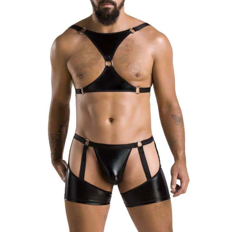 Passion - 047 ARON Black LINGERIE SET S/M Passion - 047 ARON Black LINGERIE SET S/M