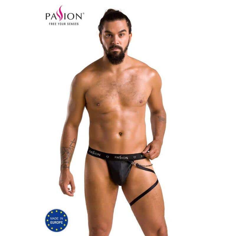 Passion 058 Black Male Thong L/XL