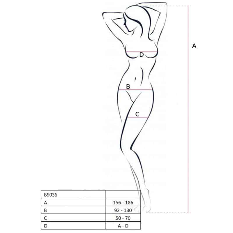 Passion Red BS036 Bodystocking for Women Passion Red BS036 Bodystocking for Women
