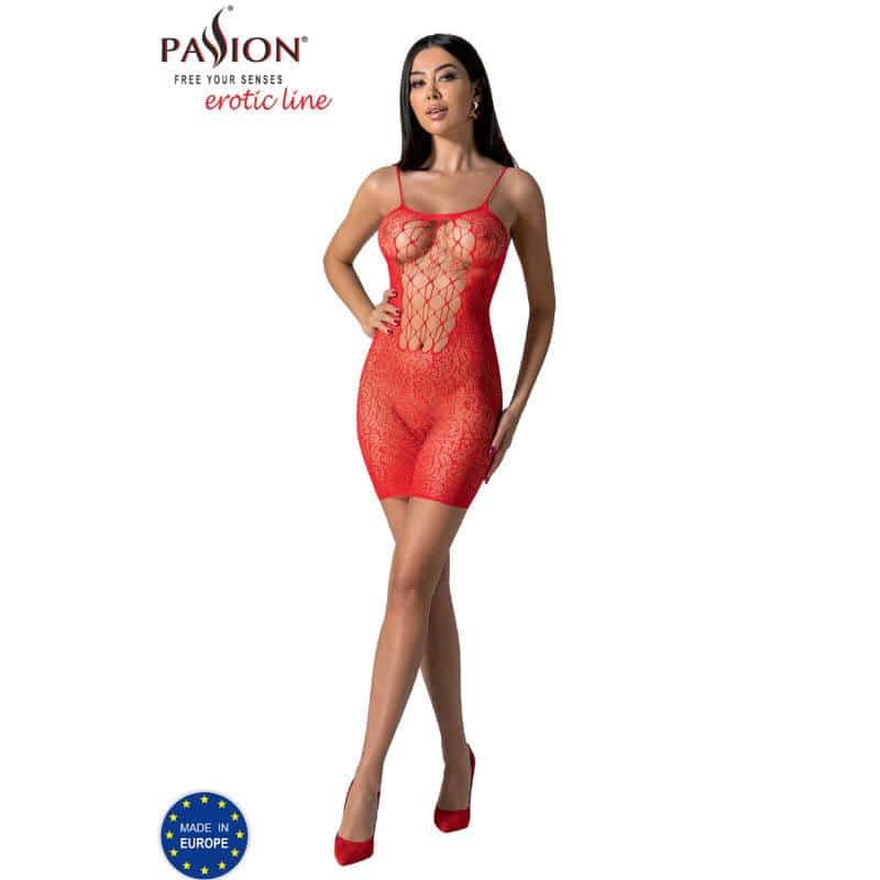 Passion Red BS096 Bodystocking Passion Red BS096 Bodystocking