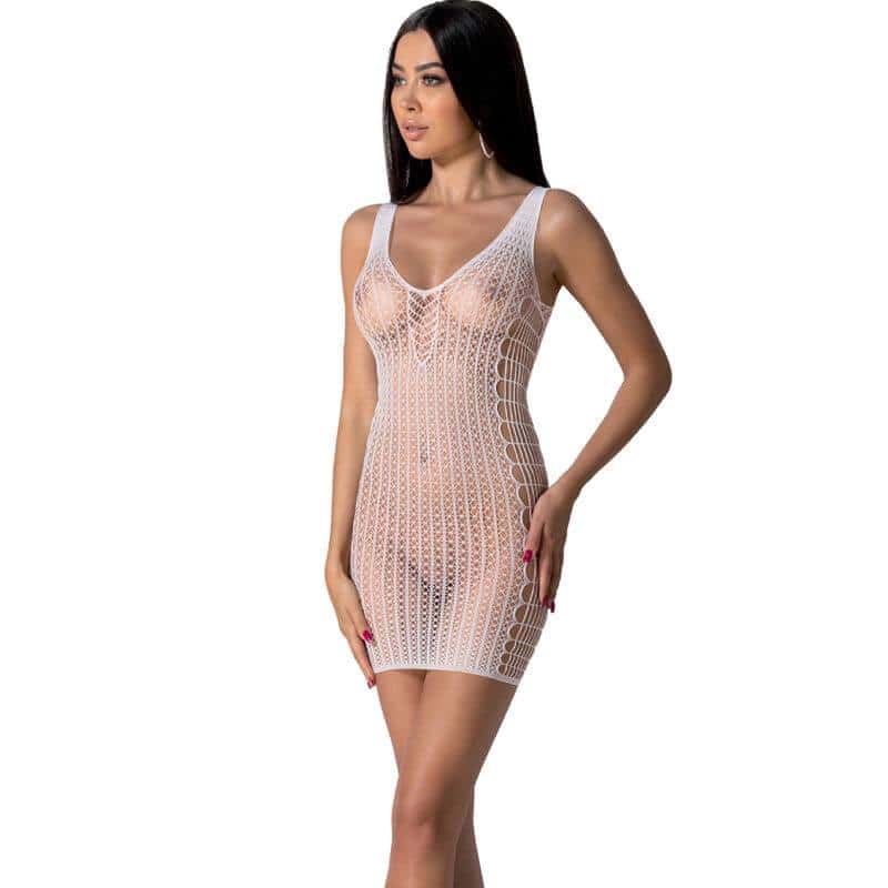 Passion BS097 One Size Bodystocking White