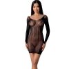 Passion BS101 Black Fishnet Bodystocking