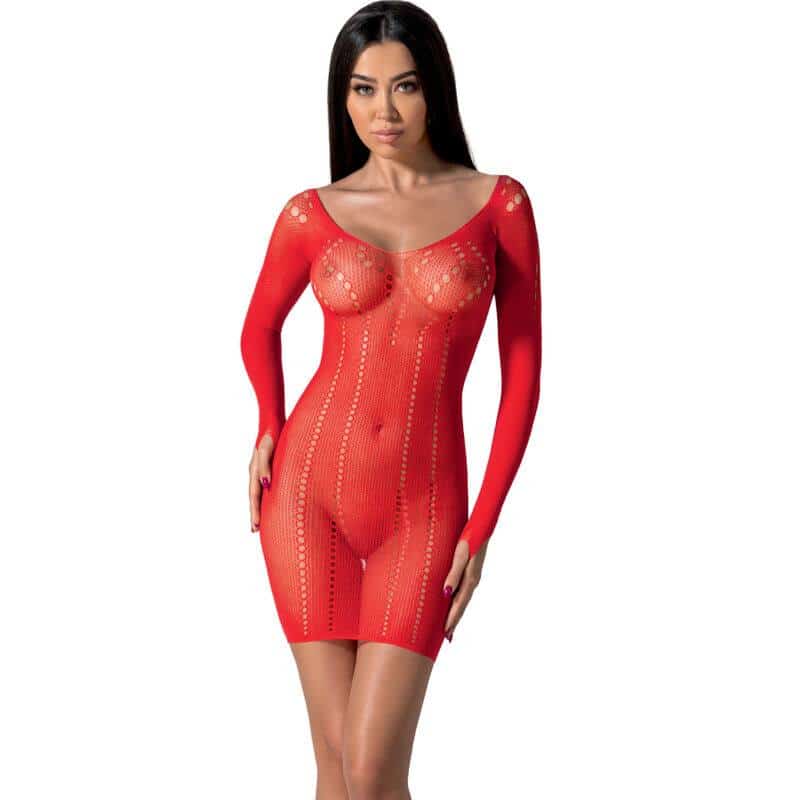 Passion BS101 Red Full Body Stocking
