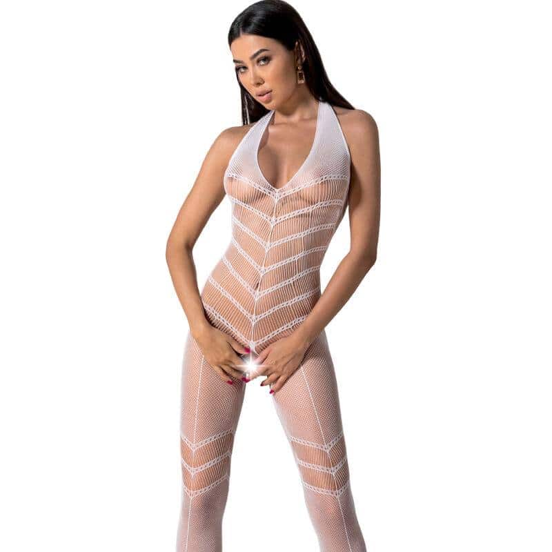Passion - BS100 WHITE Body STOCKing FITS All SIZES