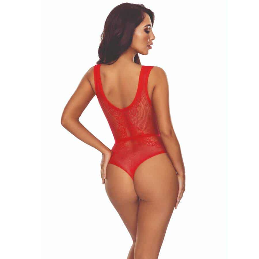 Passion - RED GRID BodySTOCKing BS115 Passion - RED GRID BodySTOCKing BS115
