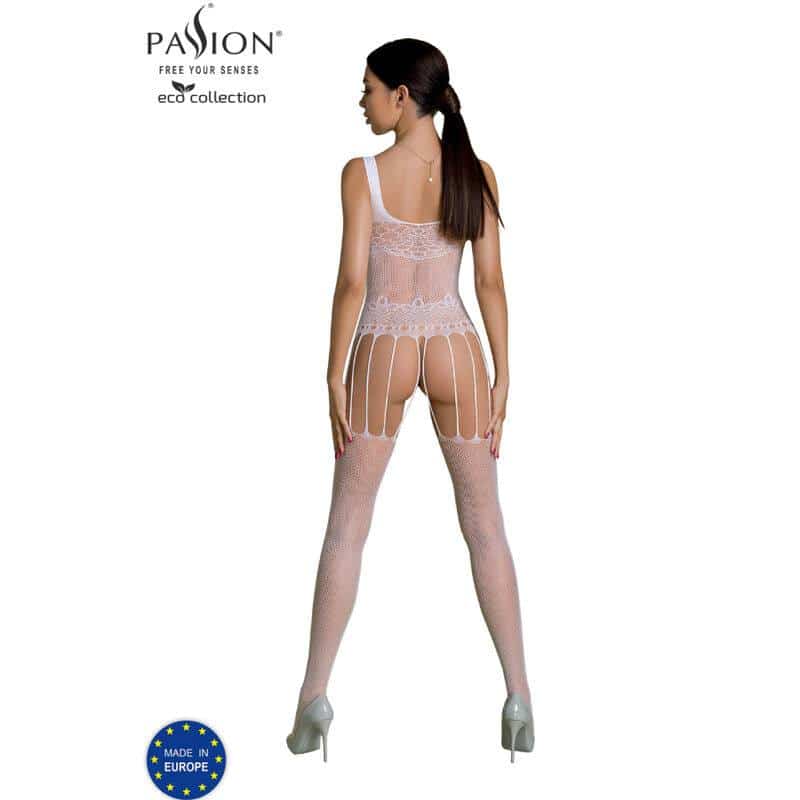 Passion White ECO Bodystocking BS001 Passion White ECO Bodystocking BS001