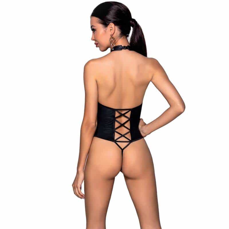 Passion NanCY Eco Leather Bodysuit L/XL Passion NanCY Eco Leather Bodysuit L/XL