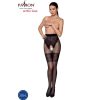 Passion - TIOPEN 013 Black 3/4 TIGHTS WITH THIGH OPENING 20/40 DEN