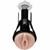 Pdx Elite Vibrating Stroker with Cock Ring Compression