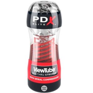 Pdx Elite Spiral Transparent Stroker