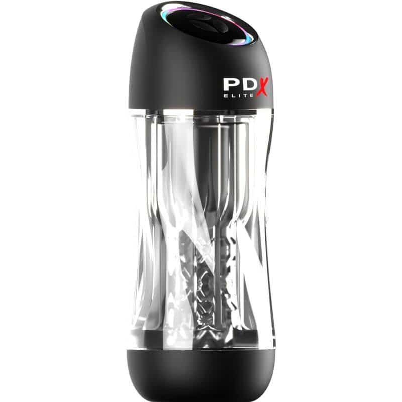 Pdx Elite Transparent Stroker with Intermittent Suction Pdx Elite Transparent Stroker with Intermittent Suction