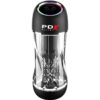 Pdx Elite Transparent Stroker with Intermittent Suction