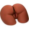 Pdx Plus+ Double Entry Brown Masturbator Toy