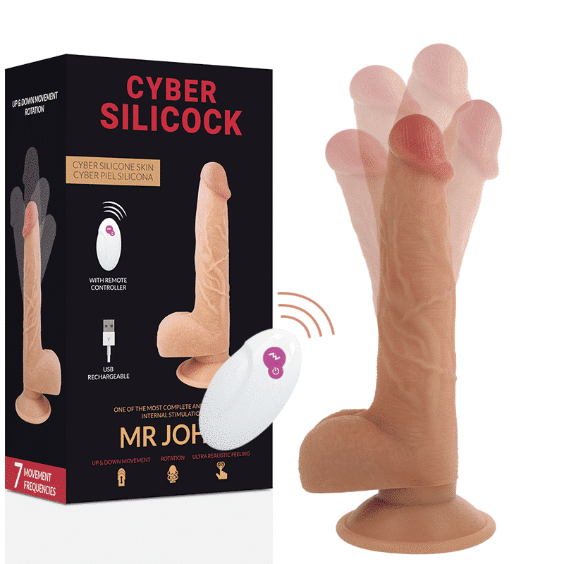 Cyber Silicock Remote Control Dildo