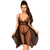 Penthouse - NAUGHTY DOLL Black BABYDOLL SIZE S/M