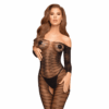 Penthouse Dreamy Diva Black Bodystocking Lingerie