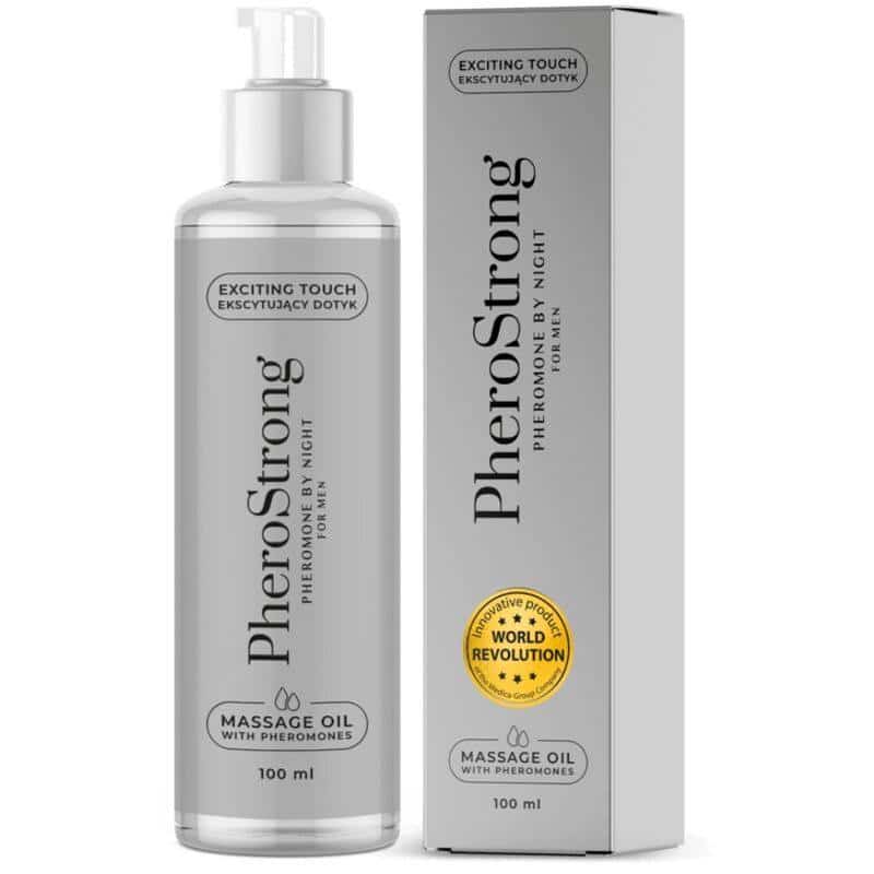 Pherostrong Massage Oil for Men with Arousing Scents