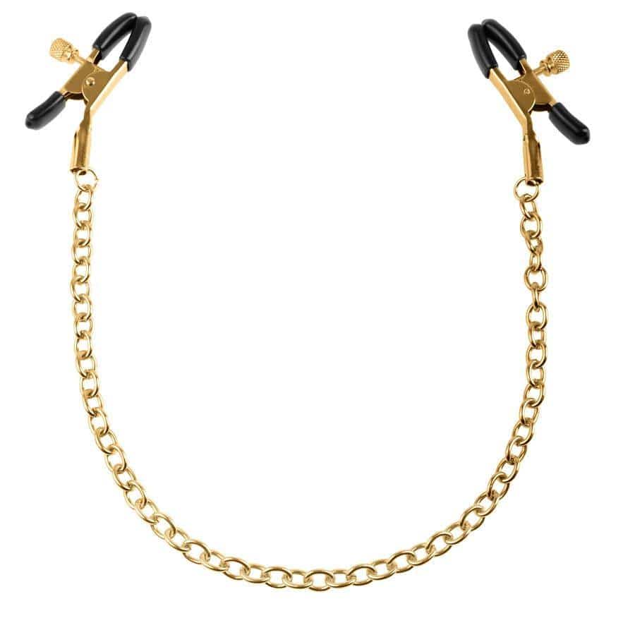 Pinças de Mamilo Fetish Fantasy Gold