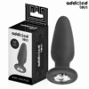 Plug Anal Addicted Toys S com Joia 8,8cm