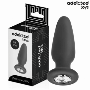 Silicone Jewel Anal Plug by Addicted Toys