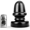 23cm Black Anal Plug Toy