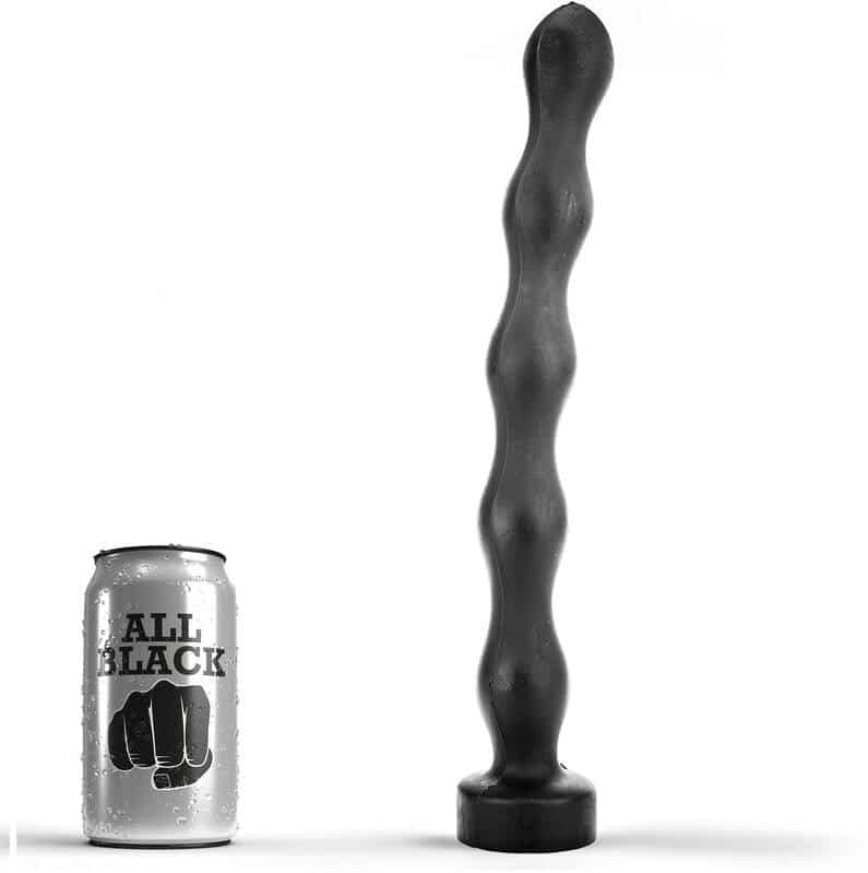 32cm Black Anal Ball Plug