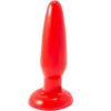 Baile Small Red Anal Plug 15cm Soft