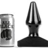 Plug Anal Cônico All Black 15,5cm