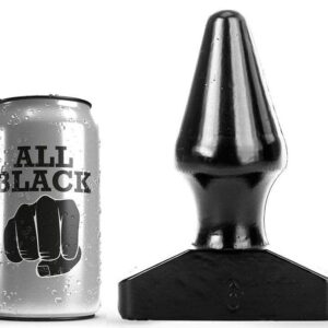 All Black Anal Plug for Deep Stimulation