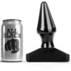 Plug Anal Cônico All Black 16cm