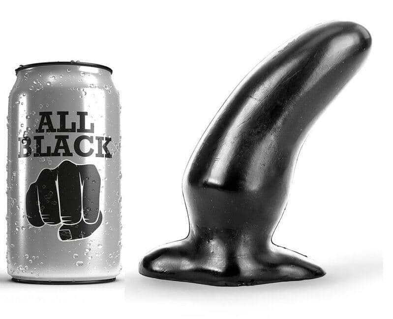 Plug Anal Curvo 13cm All Black