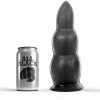 Juguetes Anal All Black con Textura