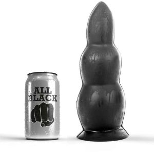 23cm Black Anal Plug Toy