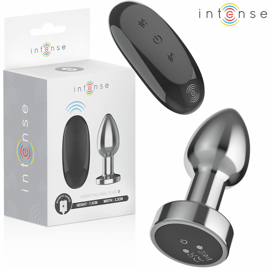 Remote Control Metal Anal Plug 10 Vibes