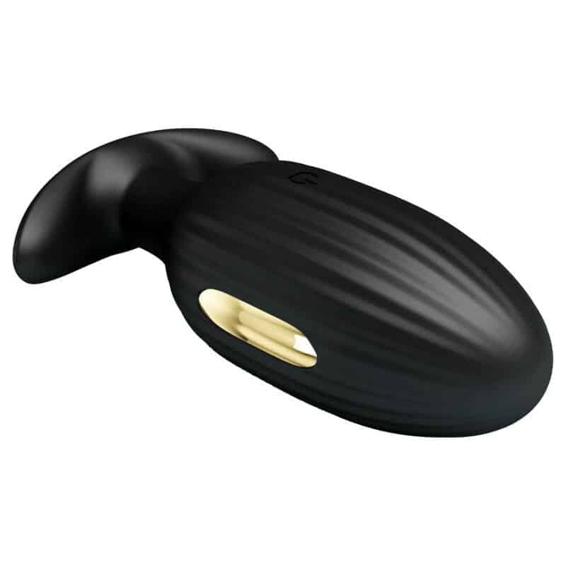 Jefferson Black Anal Plug with App Control Jefferson Black Anal Plug with App Control