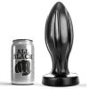 21cm Black Anal Plug Smooth