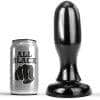 19.5cm Soft Anal Plug All Black