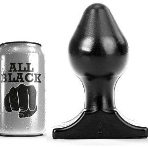 Flexible Black Anal Plug