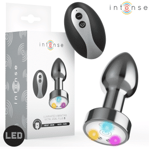 Vibrating Metal Butt Plug Intense