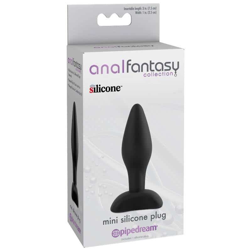 Plug Anal Mini em Silicone Plug Anal Mini em Silicone