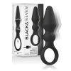 Black&Silver OZZY Soft Touch Anal Plug