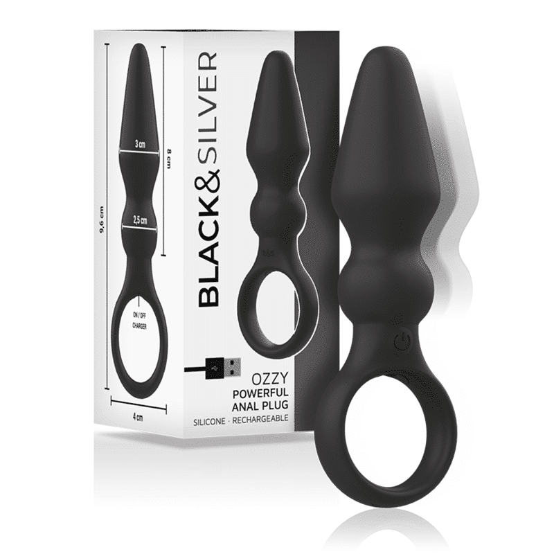 Plug Anal OZZY Silicone Dupla Camada