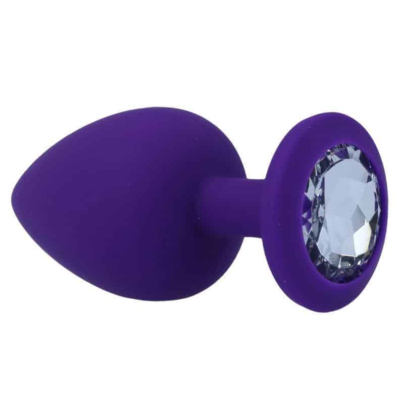 Intense Lilac Anal Plug Shelki L Intense Lilac Anal Plug Shelki L