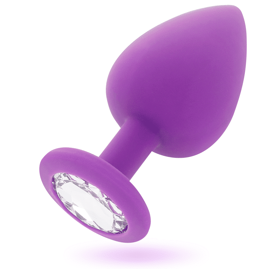 Intense Lilac Anal Plug Shelki L