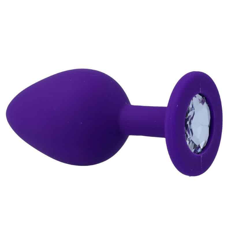 Lilac Shelki M Anal Plug for Enhanced Play Lilac Shelki M Anal Plug for Enhanced Play