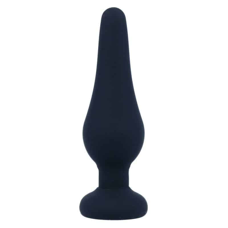 Black Silicone Anal Plug Pipò S 9.8cm Black Silicone Anal Plug Pipò S 9.8cm