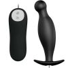 Black Silicone Anal Plug by Pretty Love